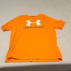 Under Armour Men's Bright Orange Tee